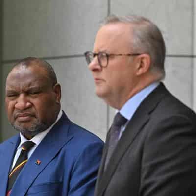 Prospect of major China-PNG security pact hosed down