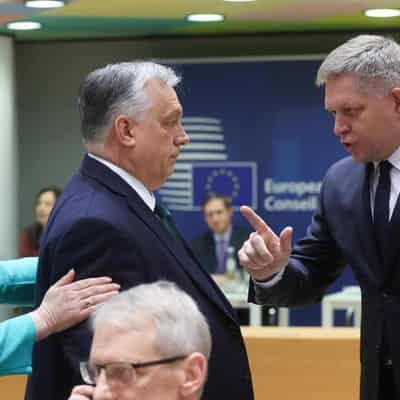 EU backs Ukraine aid, overcoming Hungary hesitancy