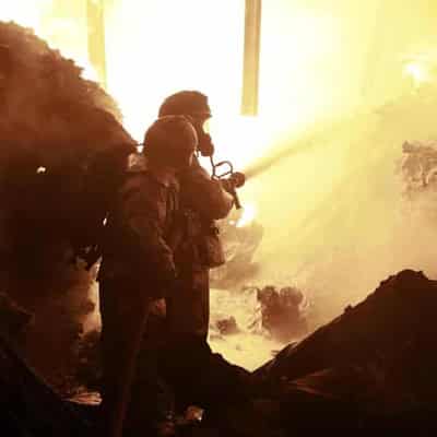 Gas truck explosion torches Kenya depot, killing three