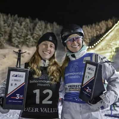 Aussies soar to podium double at aerials World Cup