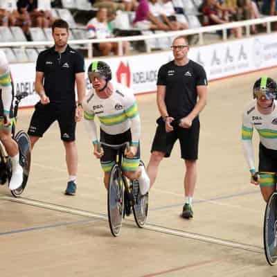 Australia take silver in madison at track cycling