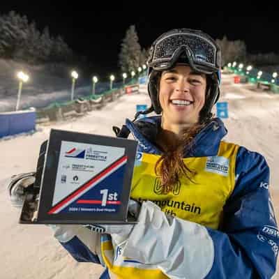 Moguls skier Jakara Anthony creates more history