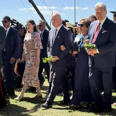 Heckles and boos for New Zealand government at Waitangi