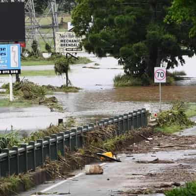 Ex-tropical cyclone dumps months of rain in a day