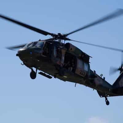 Three Black Hawk army helicopters to arrive early