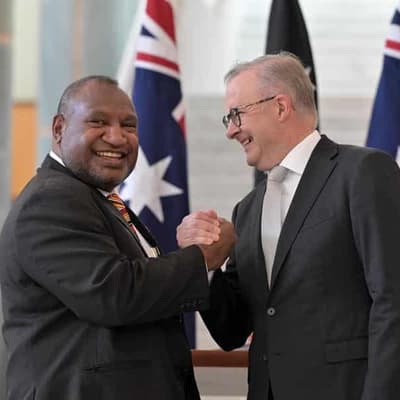 PNG wants to stand on its 'own two feet': PM Marape