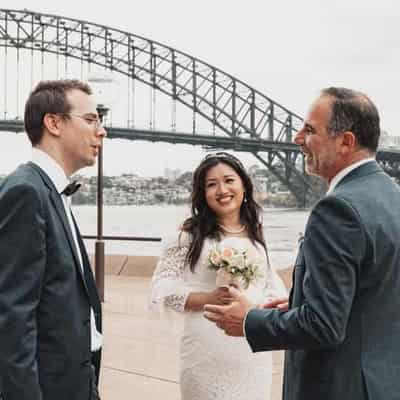 'Micro weddings' at big house on the harbour