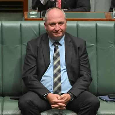 Barnaby quits grog for Lent as second Nats MP in strife