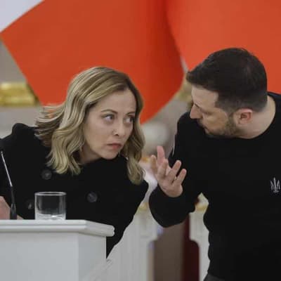 Italy and Canada sign security deals with Ukraine