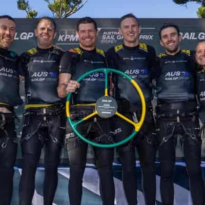 'Huge' win for Slingsby's Australia in Sydney SailGP