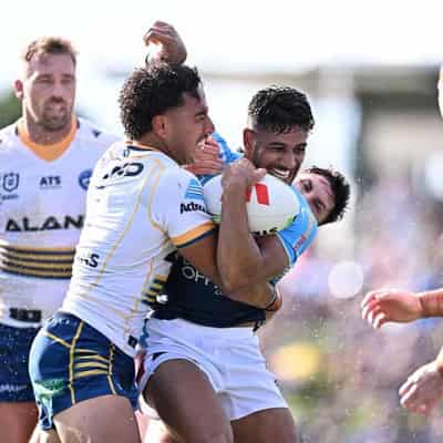 Cartwright stars against old club as Eels beat Titans