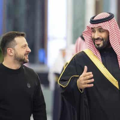 Zelenskiy praises Saudi efforts in seeking end to war