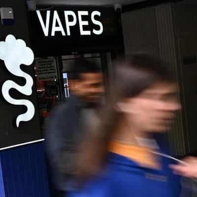 Vape shops funding organised crime, minister warns