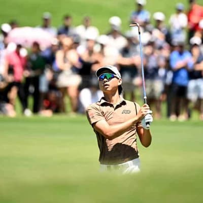 Min Woo Lee dazzles fans on 13th at PGA National