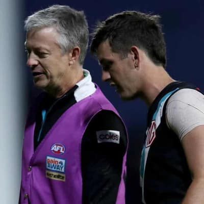 Port's Butters hurt in trial game win over Fremantle