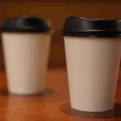 Plastic coffee cups tamped out in nation-first ban