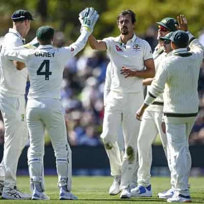 Hazlewood, Starc give Australia control in NZ Test