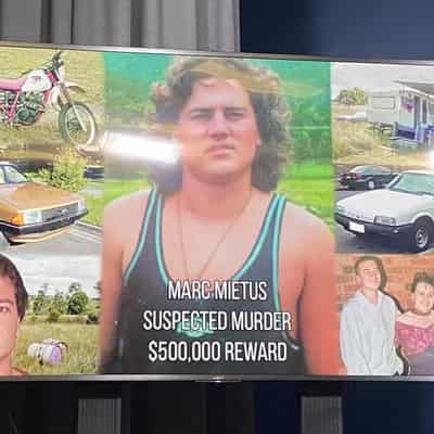 Reward of $500,000 for information on suspected murder