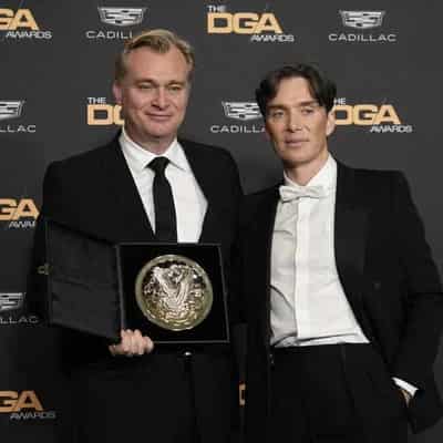 Oppenheimer's Nolan and Murphy eye Oscars glory