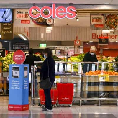 Coles faces competitive pressure from online retailers