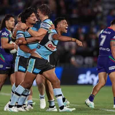 Sharks out to shed tag as NRL's top-eight lightweights