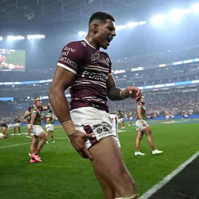 Manly's Saab out for six weeks with hamstring injury