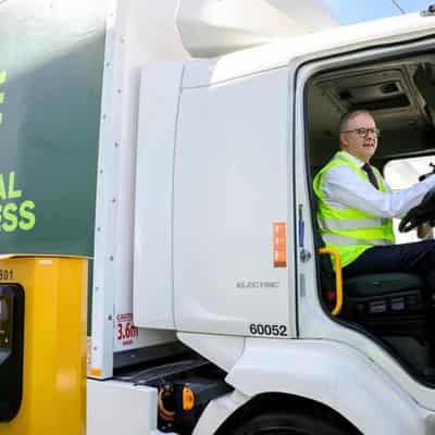 'Game-changing' electric truck fleet launches in Sydney