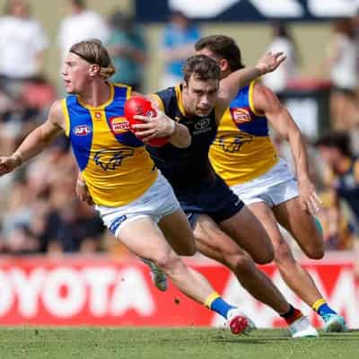 Eagles' Reid named among AFL debutants in round one