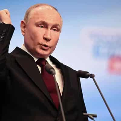 No competition as Putin wins Russia vote in landslide