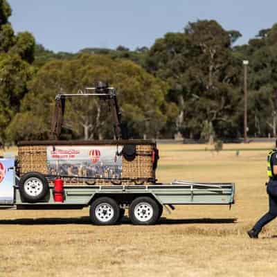 Man falls to his death from hot-air balloon