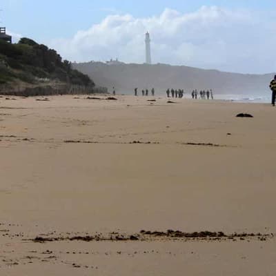 Two remain in hospital after Victorian beach tragedy