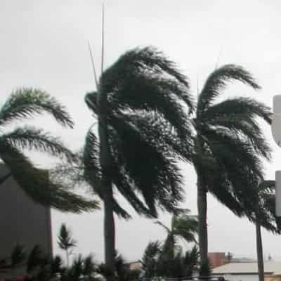 Ex-Tropical Cyclone Megan sweeps through inland NT