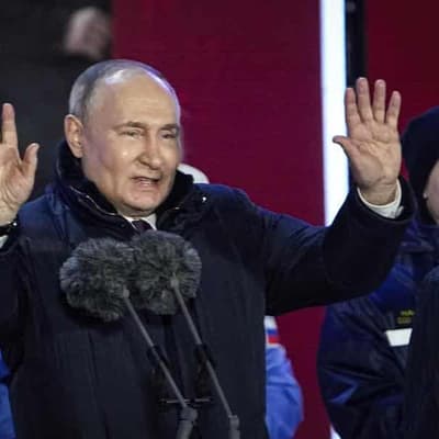 West condemns Putin's 'undemocratic' election win