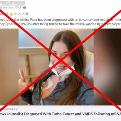 Journalist’s health battle misused as anti-vaccine propaganda