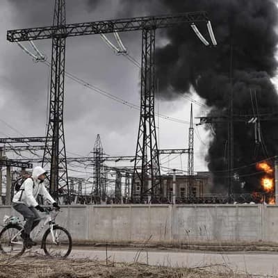 Russia hits Ukraine facilities in 'retaliation' strikes