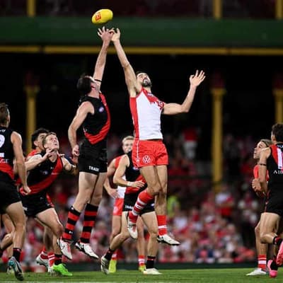 Swans stay unbeaten, win fiery clash against Bombers