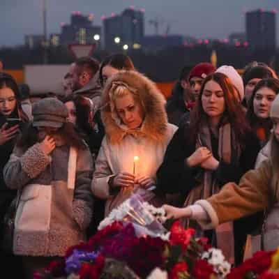 Russia mourns victims of deadly concert hall attack