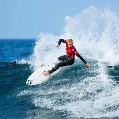 Mum makes Bells Beach extra special for surfer Ewing