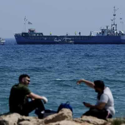 Second food shipment for Gaza Strip leaves Cyprus port