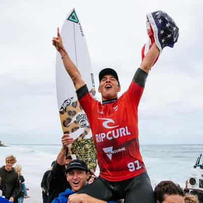 Houshmand, Simmers win Rip Curl Pro titles at Bells