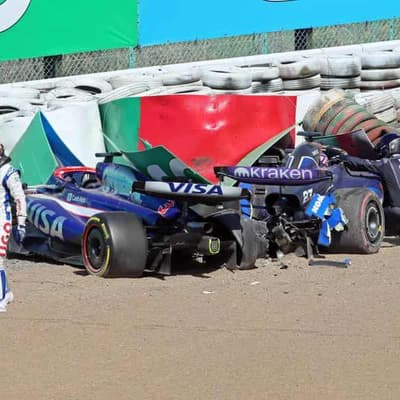 Luckless Ricciardo adopts brave face after RB crash woe