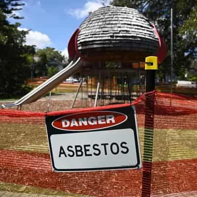 Tonnes of burning waste cleared, asbestos probe begins