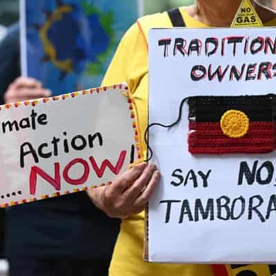 Traditional owners gather to fight fracking gas hub