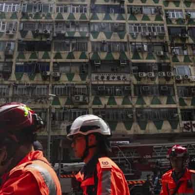 Five dead, dozens injured in Hong Kong building fire
