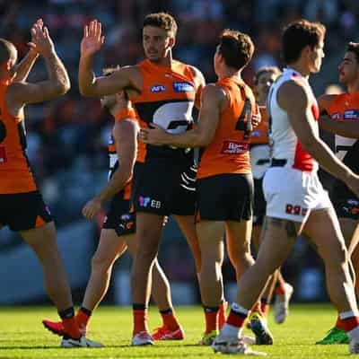 Coniglio, Taylor avoid major injury as GWS beat Saints