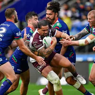 Late drama as Manly and Warriors battle to stalemate