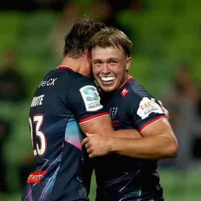 Lancaster hat-trick helps Rebels roll Highlanders