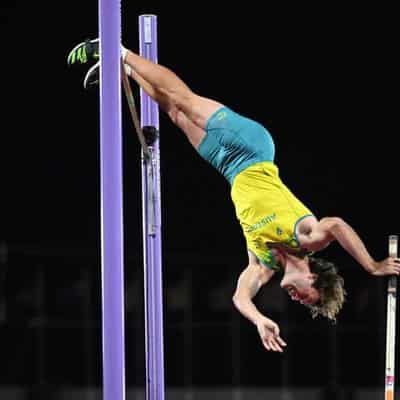 Vaulter Marschall avoids serious injury