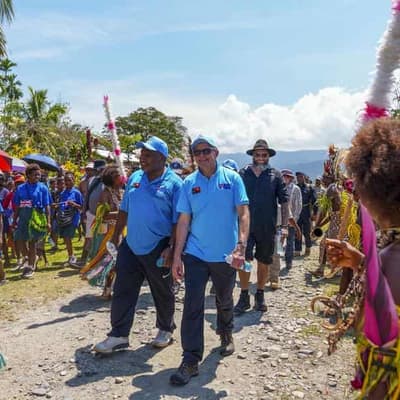 Albanese completes historic Kokoda Trail trek
