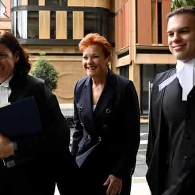 Judge retires to consider if Pauline Hanson is a racist